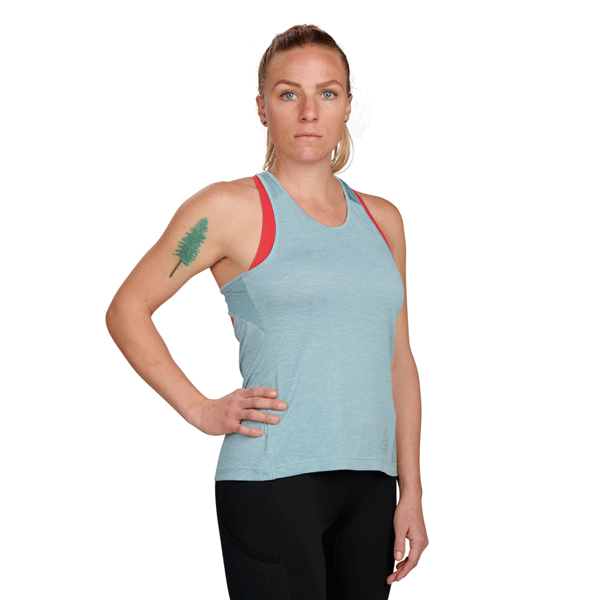 Polera Mujer Cirrus Singlet W Turquoise - Ultimate Direction