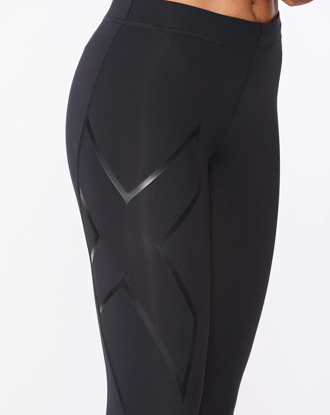 Calzas Mujer Core Compression Tights Black/Nero - 2XU