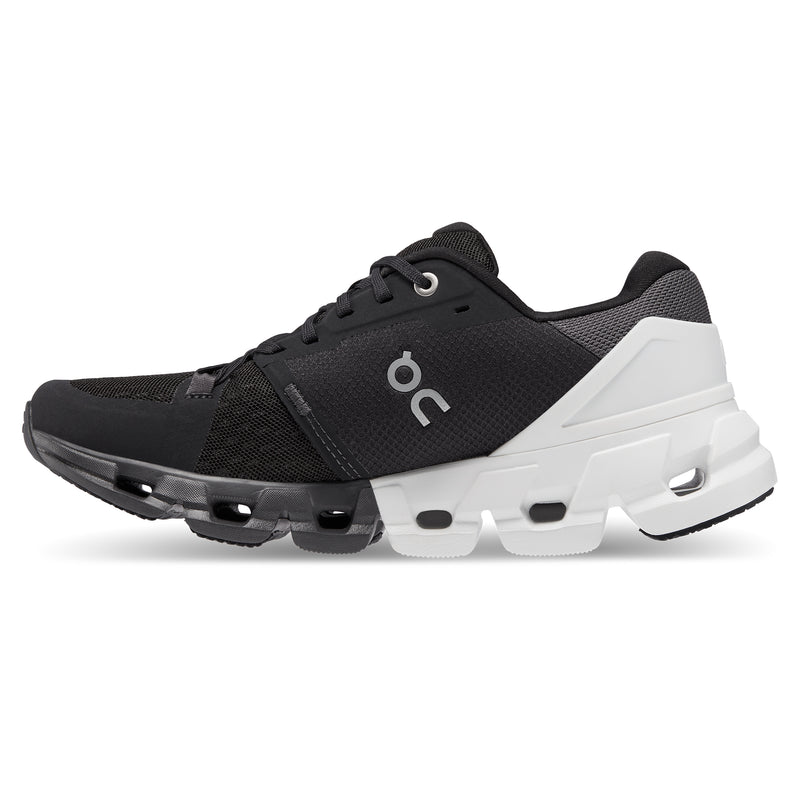 Zapatillas Mujer Cloudflyer 4 - Black | White - ON Running
