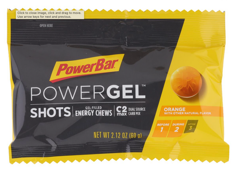 POWERGEL Shots Energy Chews - Orange - Powerbar