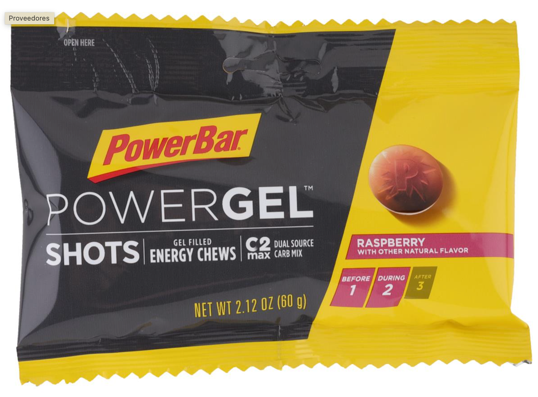 POWERGEL Shots Energy Chews - Raspberry - Powerbar