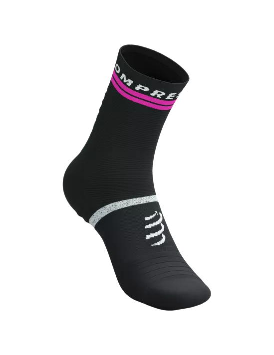 Pro Marathon Socks V2.0 Black/Safety Yellow/Neon Pink