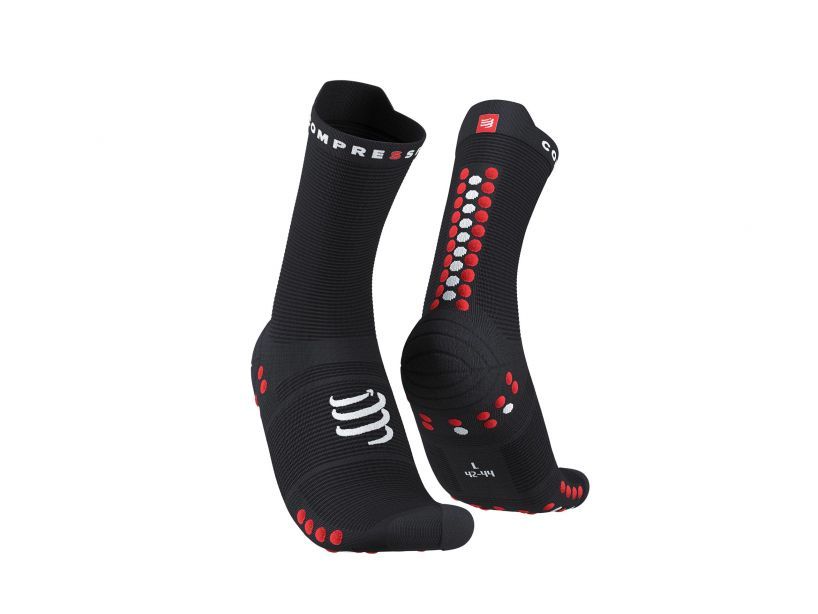 Pro Racing Socks RUN HIGH V4.0 Black/Red