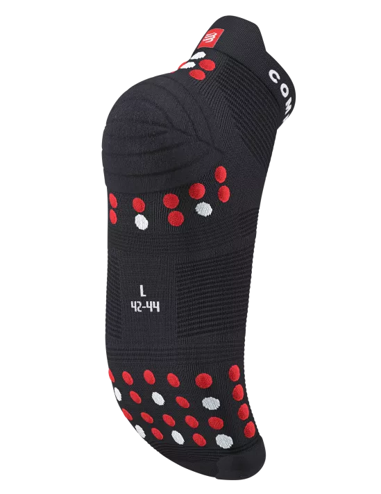 Pro Racing Socks RUN LOW v4.0 Black/Red