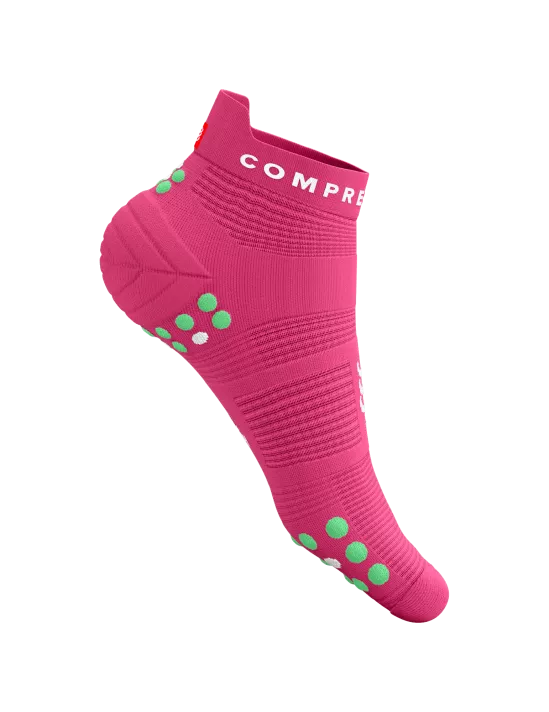 Pro Racing Socks RUN LOW v4.0 Hot Pink/ Summer Green