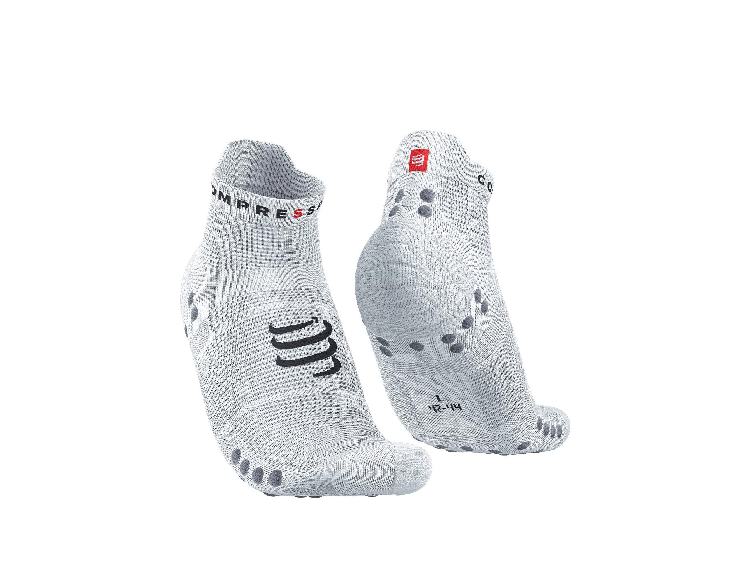 Pro Racing Socks RUN LOW v4.0 White/Alloy