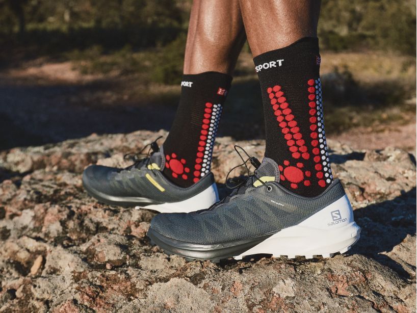 Pro Racing Socks v4.0 TRAIL Black/Red