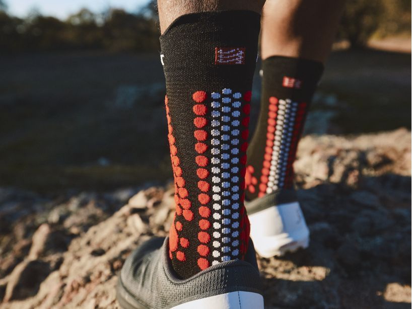 Pro Racing Socks v4.0 TRAIL Black/Red