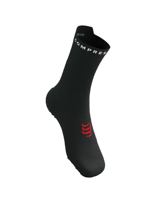 Pro Racing Socks RUN HIGH V4.0 Black White/Core Red