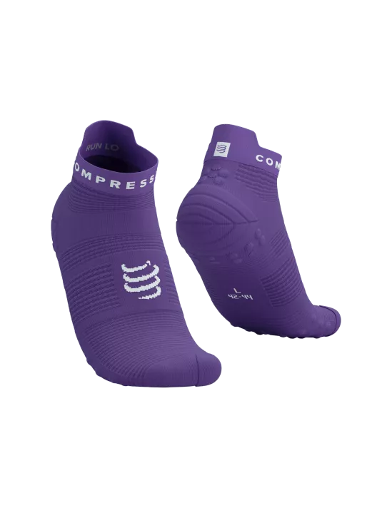 Pro Racing Socks RUN LOW v4.0 Royal Lilac/White