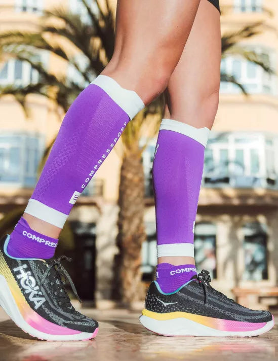 Pro Racing Socks RUN LOW v4.0 Royal Lilac/White