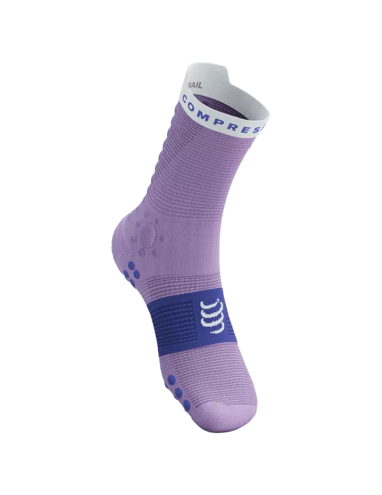 Pro Racing Socks v4.0 TRAIL Lupine/Dazzling Blue/White