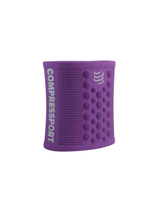 Sweatbands 3D.Dots - Royal Lilac/White