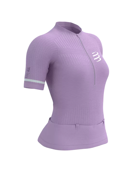 Trail Postural SS Top W Lupine/White