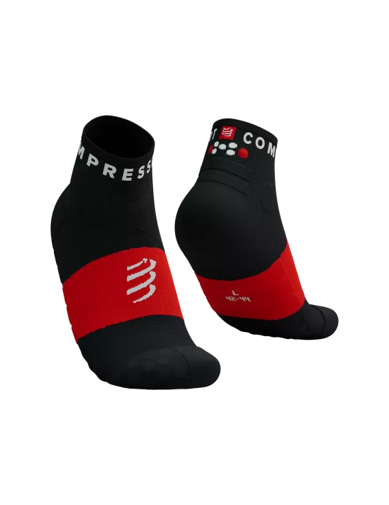 Ultra Trail Low Socks Black/White Core Red