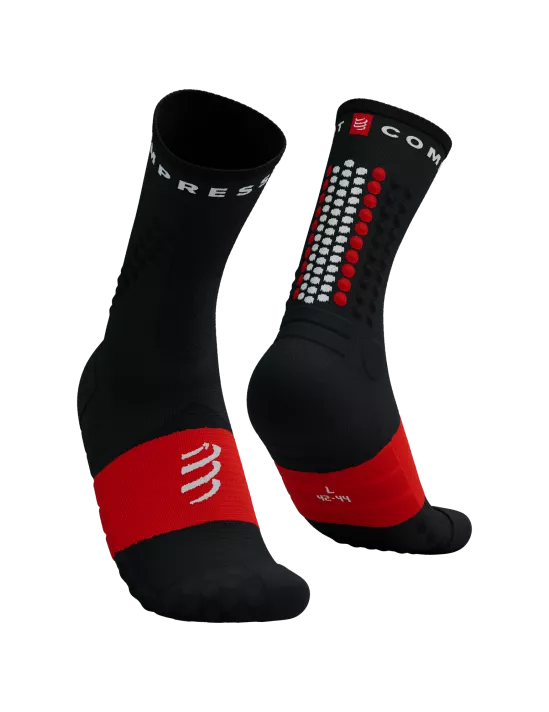 Ultra Trail Socks V2.0 Black White/Core Red