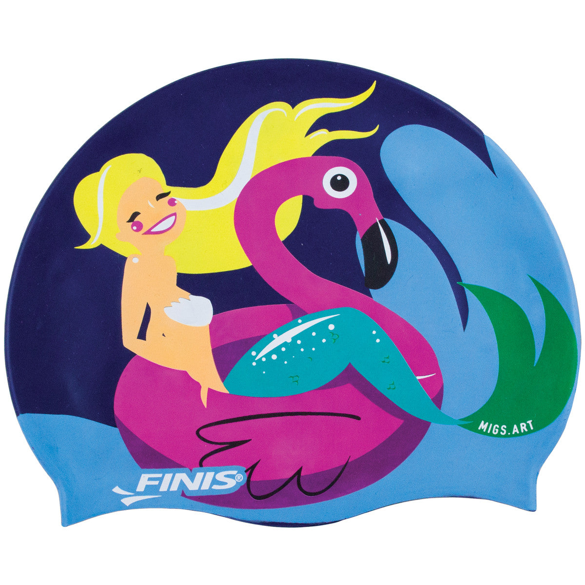 Gorro Silicona Kids - Mermaid