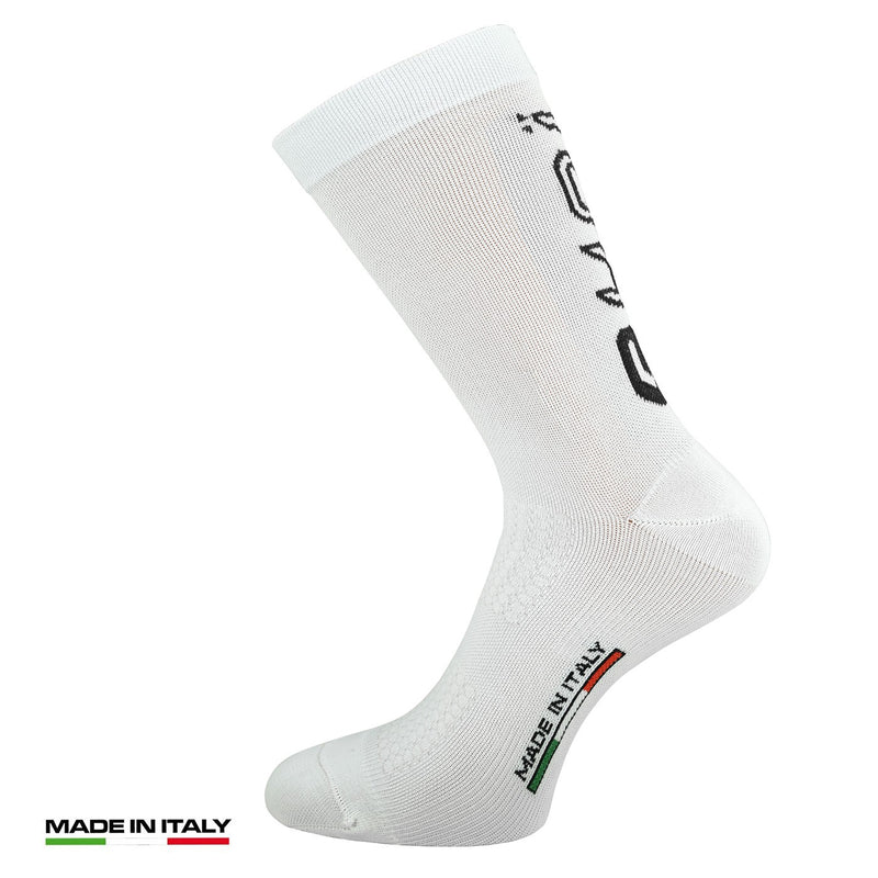 Calcetines LINE PRO WHITE / BLACK SUMMER CYCLING SOCKS