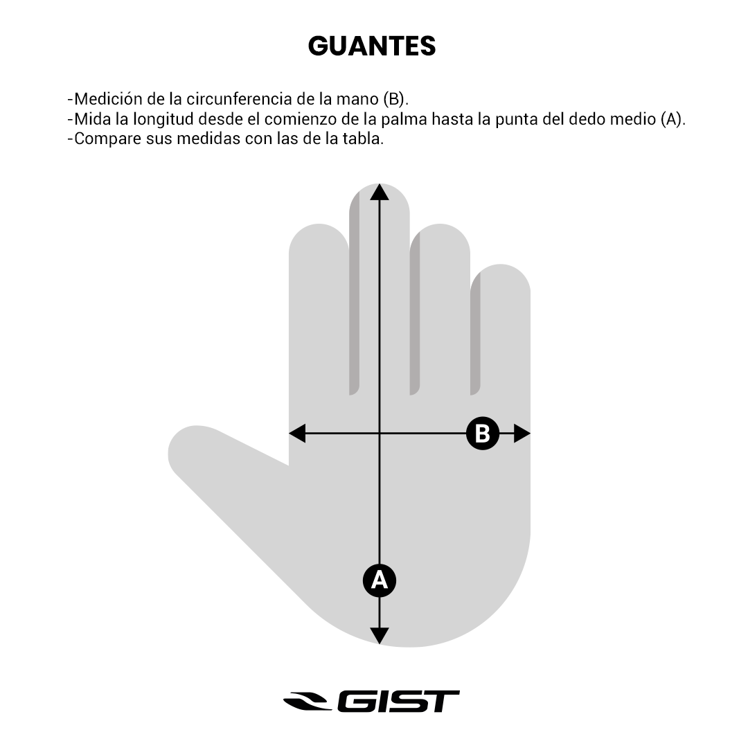 Guantes Diamond Shade - Gist