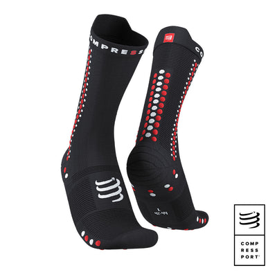 Calcetín de Ciclismo Compressport Pro Racing Socks Bike v4.0