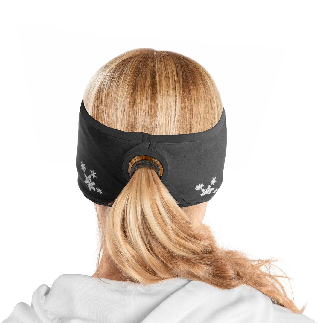 Bandana Mujer "Ponytail" Negro - SLS3