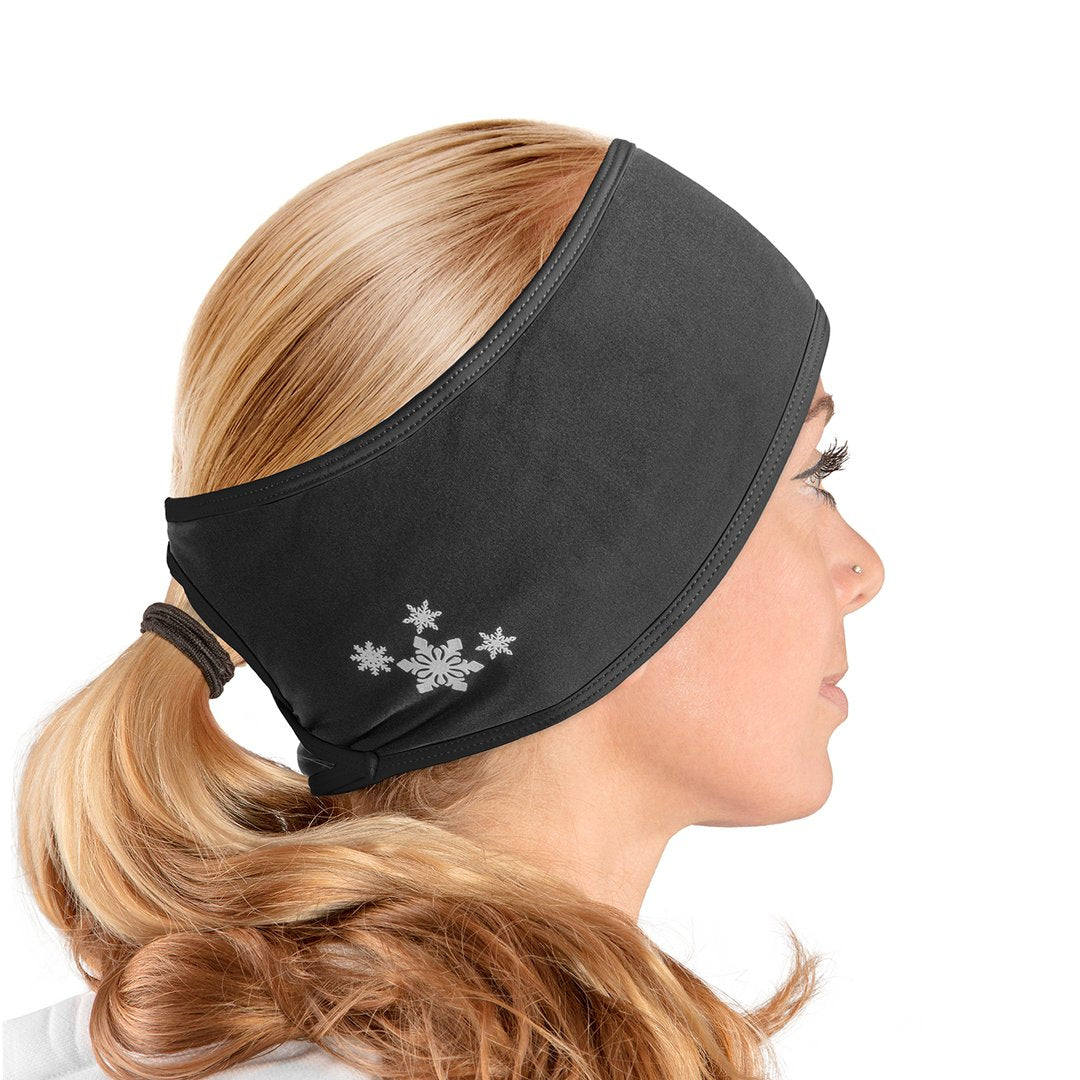 Bandana Mujer "Ponytail" Negro - SLS3