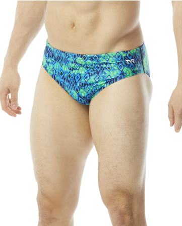 Traje de Baño Glacial Racer Swimsuit Blue Green - TYR